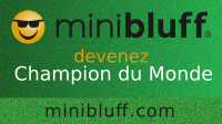 Stephen joue au Minibluff